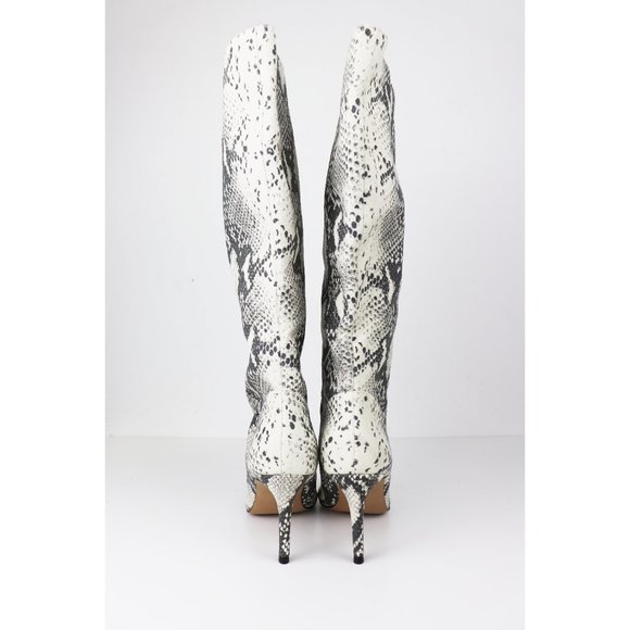 NEW Steve Madden Kinga Embossed Stiletto Knee Boot - Picture 6 of 8